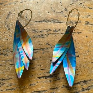 Unique artisanal earrings